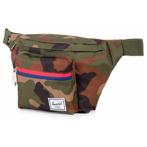 Сумка поясная Herschel Seventeen 10017 (Woodland Camo/Multi Zip, 3,5 L)