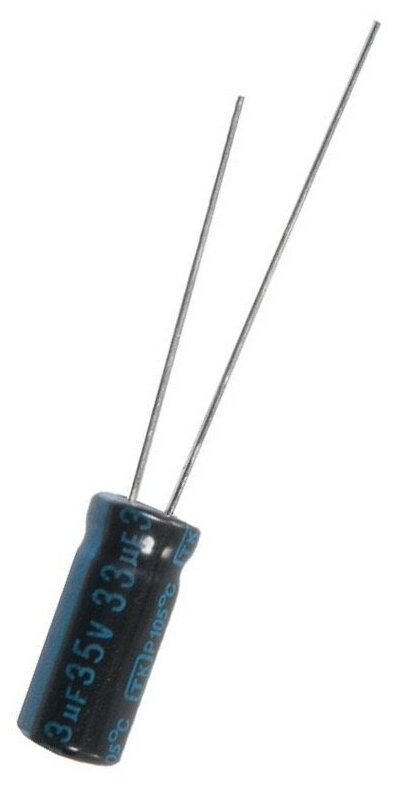 Capacitor / Конденсатор электролитический 33x35 (5x11) TK Jamicon 105C