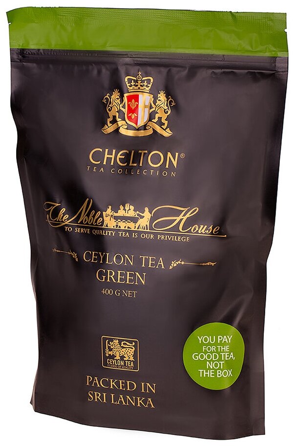 Чай зеленый Chelton Благородный дом, 400 г, 1 пак. - фотография № 6