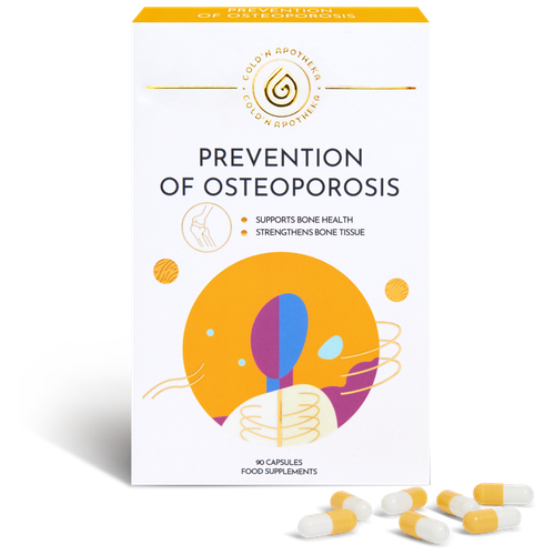 GOLD'N APOTHEKA Prevention of Osteoporosis, капсулы, 90 шт
