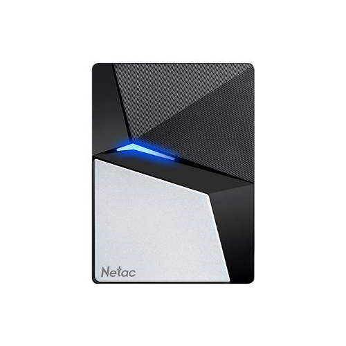 Ssd накопитель Netac Z7S USB 3.2 Gen 2 Type-C External SSD 2TB, R/W up to 550MB/480MB/s, with USB-C to USB-A cable and USB-A to USB-C adapter 3Y wty (NT01Z7S-002T-32BK) внешний накопитель netac ssd z7s 960gb usb 3 2 gen 2 type c nt01z7s 960g 32bk