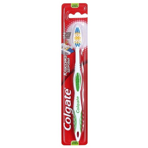 Зубная щетка Colgate Классика здоровья средней жесткости - Colgate-Palmolive