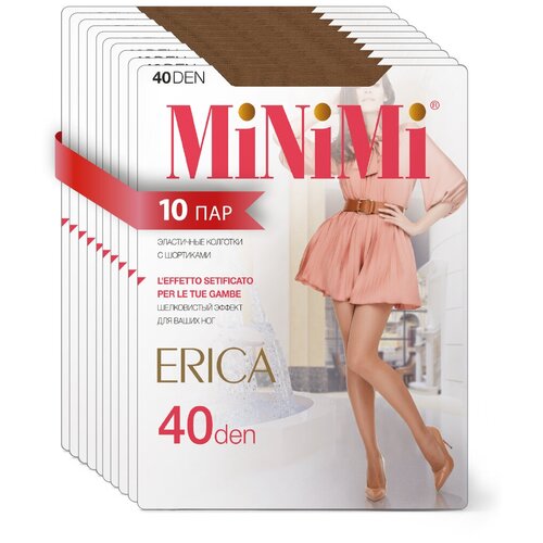 Колготки женские MINIMI Mini ERICA 40 Nero 5 (спайка 10 шт.)