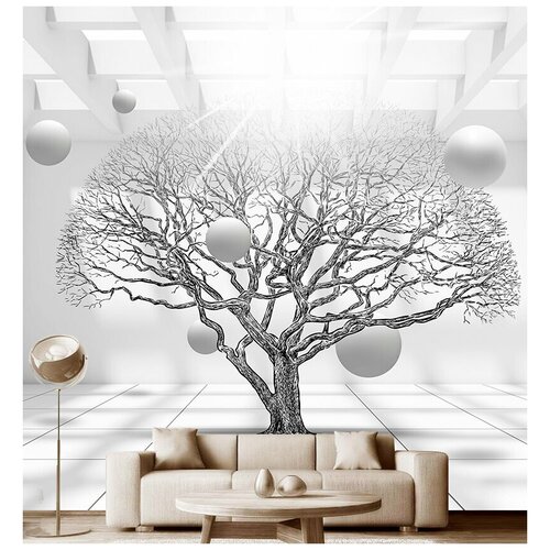 Фотообои на стену флизелиновые 3D Модный Дом Древо жизни 300x300 см (ШxВ), фотообои деревья фотообои на стену флизелиновые модный дом лес в пастельных тонах 300x300 см шxв фотообои природа фреска