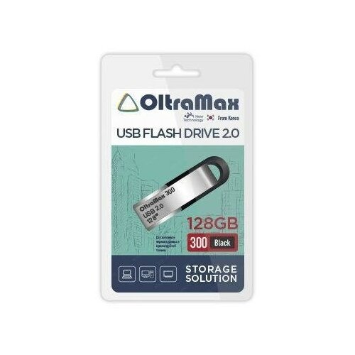 OLTRAMAX OM-128GB-300-Black usb флэш накопитель oltramax om 128gb 290 white