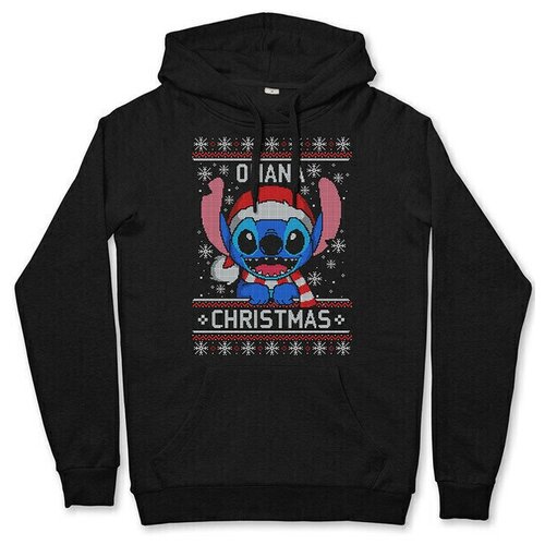 фото Худи dreamshirts с принтом "новогодний стич" мужской черный 56 dream shirts