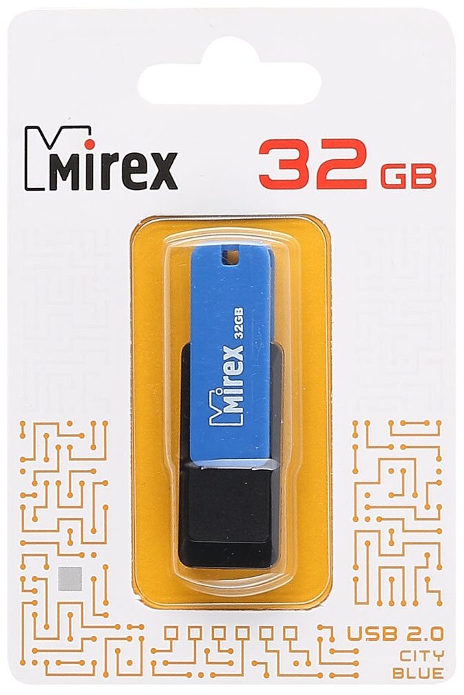 USB-Flash Mirex 32GB City Blue