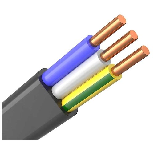 Кабель ВВГ-П нг(А) LS 3х4 ГОСТ (20 метров) iTOK