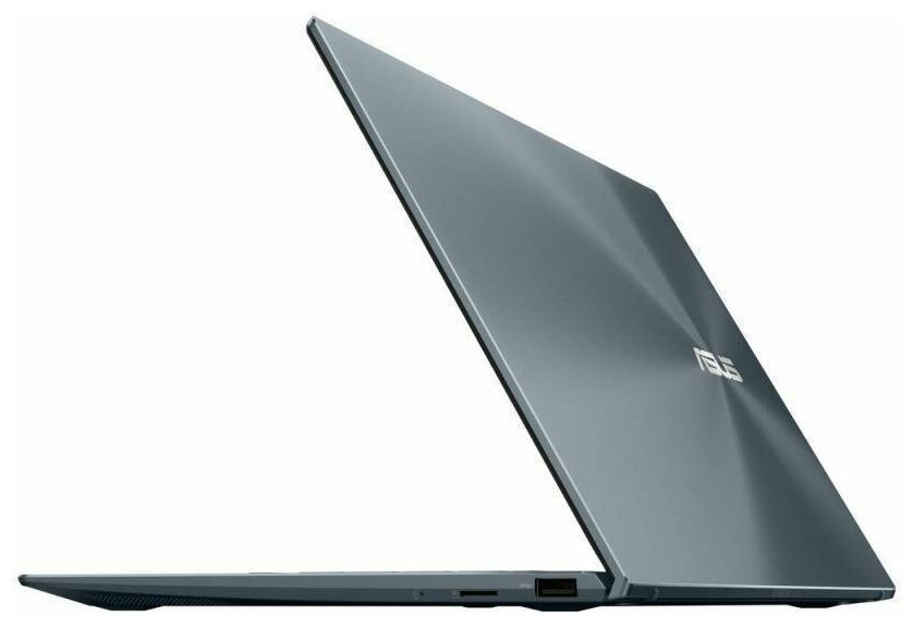 14 Ноутбук ASUS Zenbook UM425 1920x1080 AMD Ryzen 5 5600H 33 ГГц RAM 8 ГБ LPDDR4X SSD 512 ГБ AMD Radeon RX Vega 7 Windows 11 Home UM425QA-KI164W серый