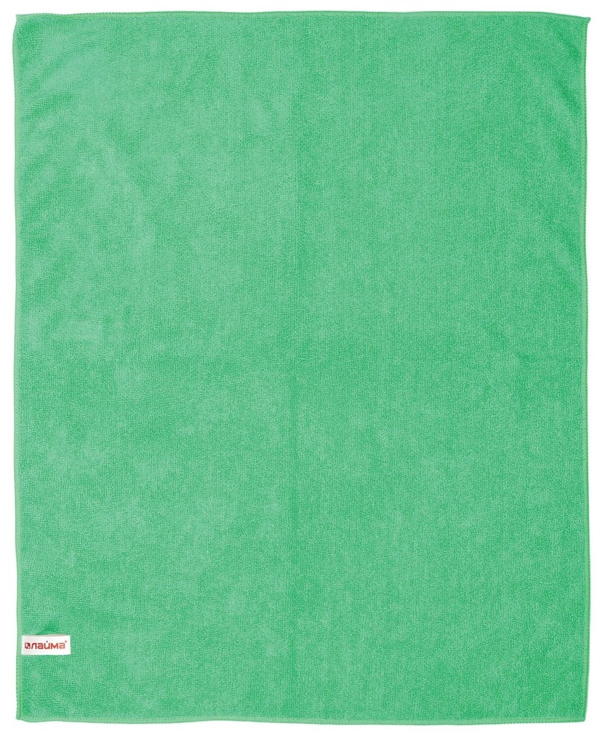 Тряпка для мытья пола из микрофибры, супер плотная, 50×60 см, зеленая, LAIMA, 601251