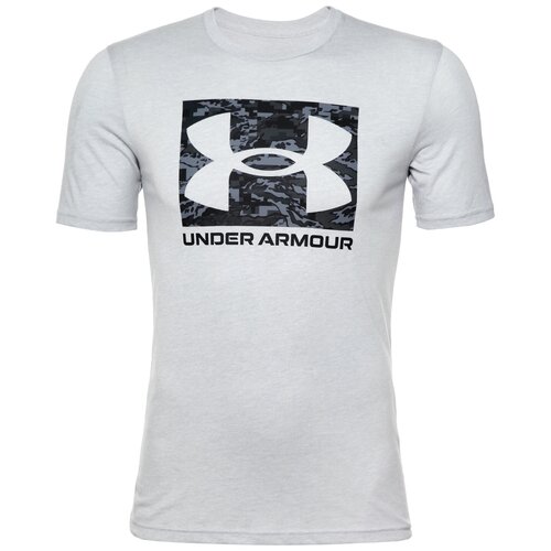 Футболка Under Armour, размер S, серый футболка under armour tb balance camo mesh ss fmb tcb tnl женщины 1316592 574 xs