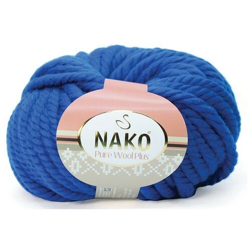 фото Пряжа "pure wool plus" 100% шерсть 30м/100гр (5329) nako