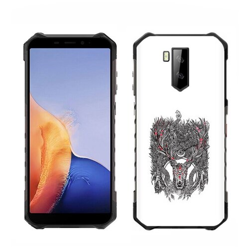 Чехол задняя-панель-накладка-бампер MyPads Дизайнерские_676 для Ulefone Armor X5/Armor X5 Pro/Armor X3 противоударный чехол задняя панель накладка бампер mypads рыбы петушки для ulefone armor x5 armor x5 pro armor x3 противоударный