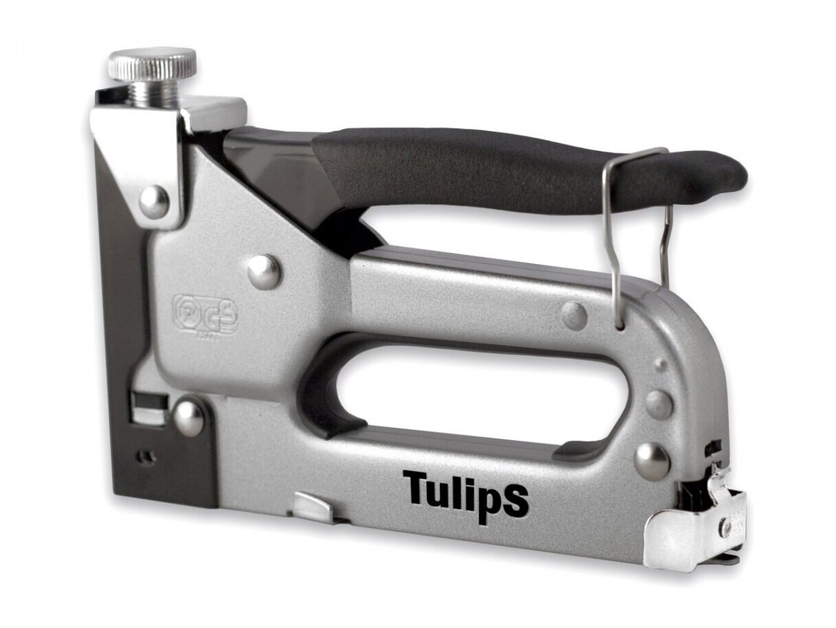 Степлер механический Tulips tools IP11-911, для скоб 140 (6-14мм), регулируемый, эргономичный. - фотография № 1