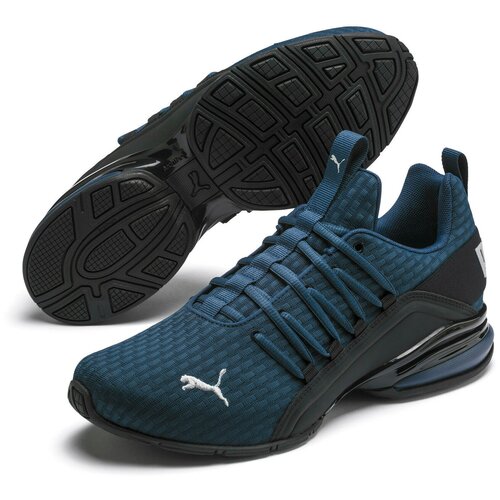 фото Кроссовки axelion block dark denim-puma black-high мужчины 19314803 7,5