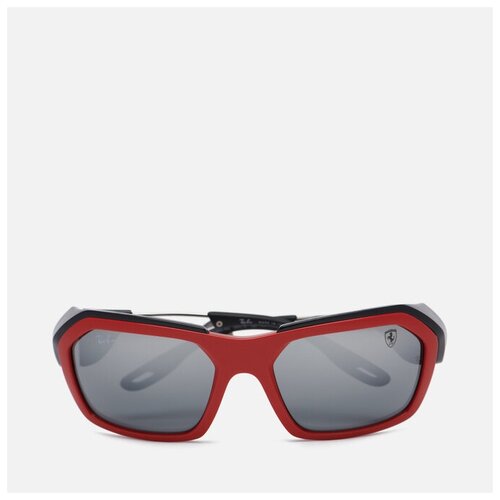 Солнцезащитные очки Ray-Ban x Scuderia Ferrari RB4367M красный, Размер 59mm