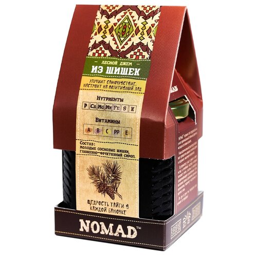 Джем NOMAD из сосновых шишек