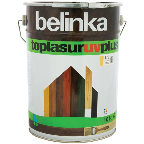Belinka пропитка Toplasur UV Plus, 10.1 кг, 10 л, бесцветный