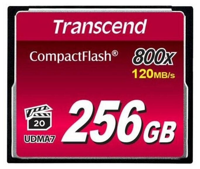 Память Compact Flash 256Gb Transcend TS256GCF800 .