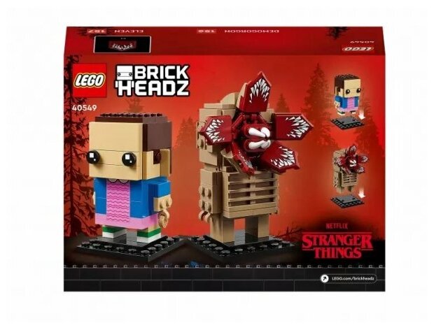 Конструктор LEGO BrickHeadz 40549 Сувенирный набор Демогоргон и Одиннадцать