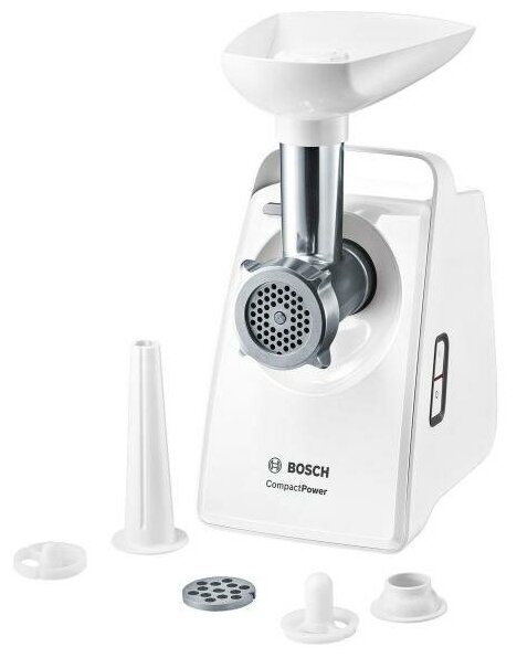 Мясорубка Bosch MFW3520W 1500 Вт белый