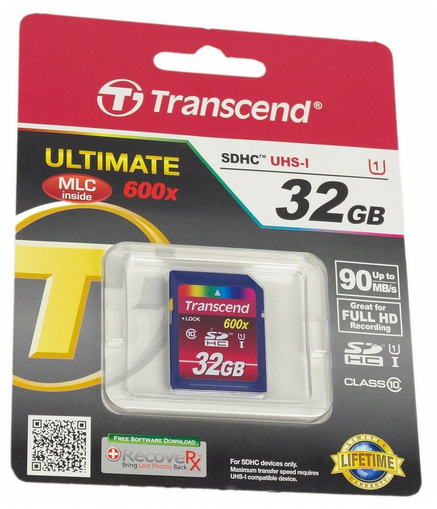 Карта памяти Transcend TS*SDHC10U1