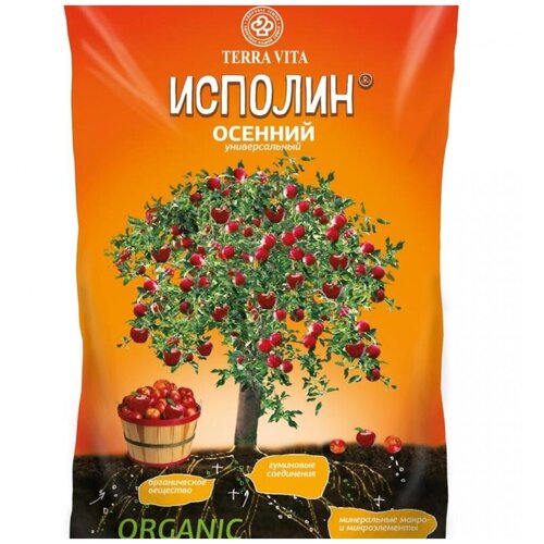 Осеннее 5кг/10л (NРK-2:4:10) Исполин унив. орган. удобрение - 2 шт