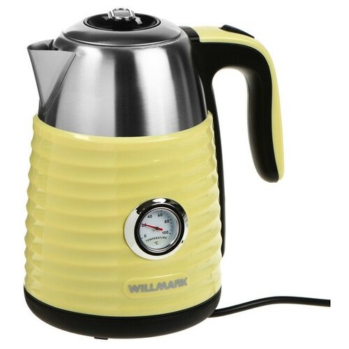 Чайник WILLMARK WEK-1738PST желтый 140000₽