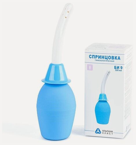 Изображение товара Спринцовка ПВХ ирригац БИ-9 (320мл) карт уп