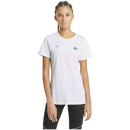 Футболка/Puma/59957102/BMW MMS Wmn Logo Tee/белый/M