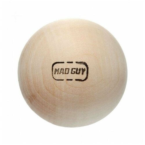Мяч хоккейный деревянный Mad Guy Strike 45 мм