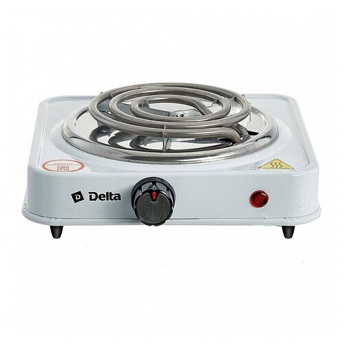 Элплита DELTA D-703 одноконфорочная спираль белая 71100₽