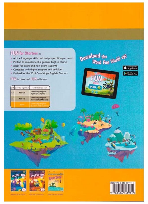 Robinson Anne | Saxby Karen "Fun for Starters Student's Book with Online Activities with Audio. 4th Edition" мелованная - фото №2