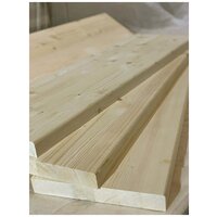 Ступени деревянные для лестницы (подоконник) / Сорт-АБ / 800x300x40 мм
