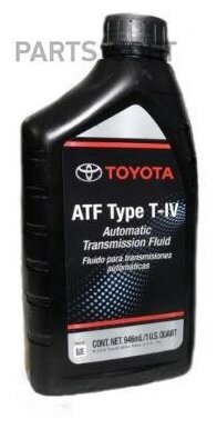 Масло для АКПП Toyota ATF Type T-IV (946 мл) 6 шт/упак TOYOTA-LEXUS / арт. 00279000T46S - (1 шт)