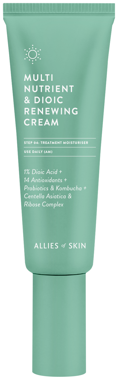 Allies of Skin Мульти-питательный обновляющий крем с диоевой кислотой Multi Nutrient & Dioic Renewing Cream