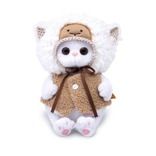 Мягкая игрушка в подарочной коробке - кошечка Ли Ли Baby в костюме Овечка - подруга кота Басика, 20 см / будибаса
