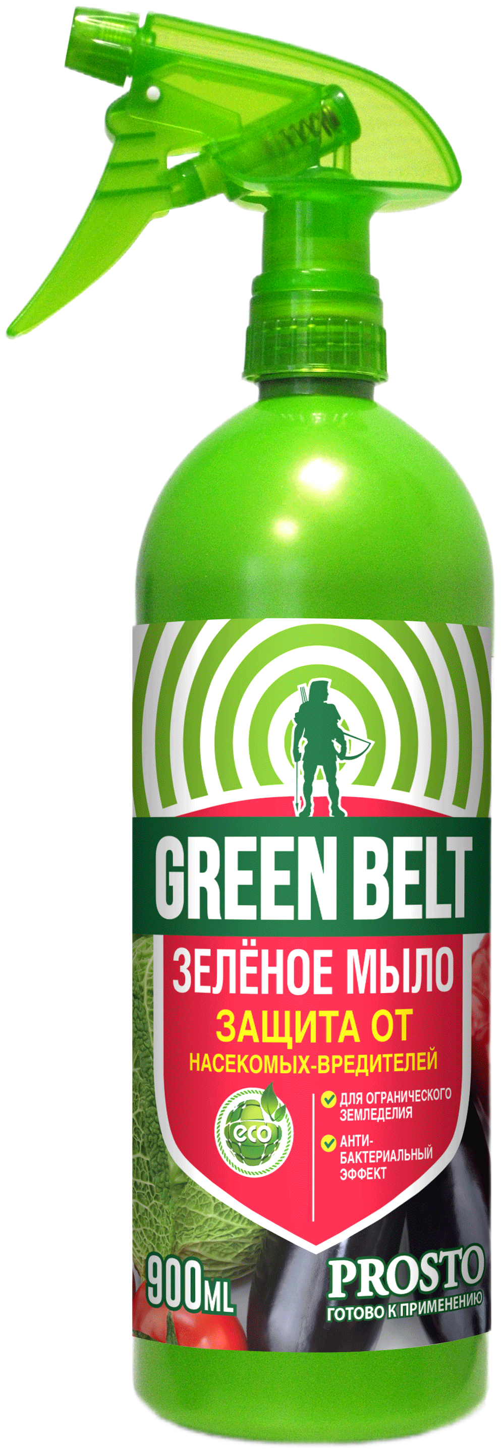 фото Green Belt Средство для защиты от насекомых-вредителей Зеленое мыло
