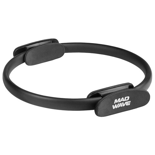 фото Кольцо для йоги mad wave yoga ring - черный, 37 cm