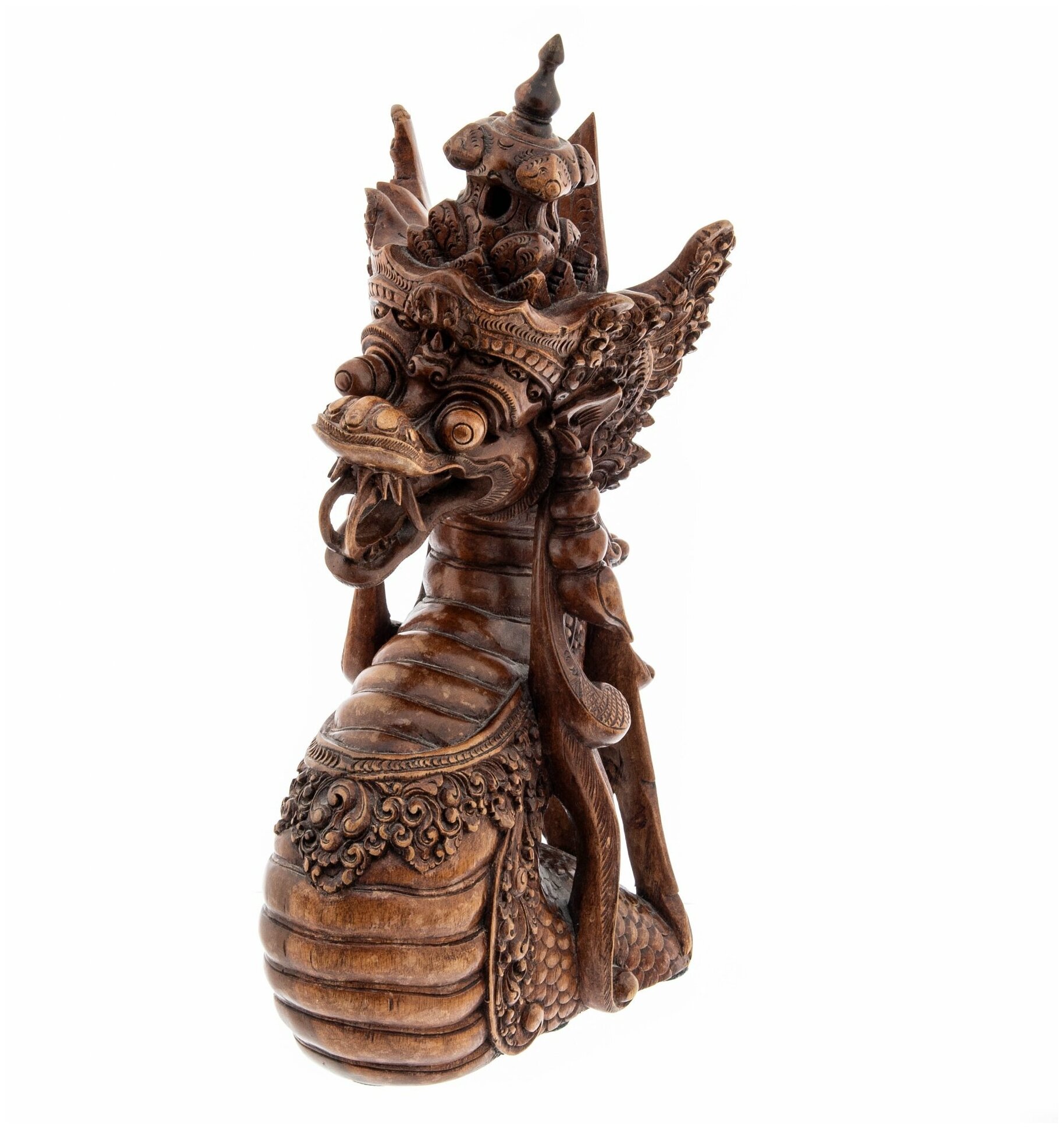Статуэтка "Дракон", сандаловое дерево, резьба, Индонезия, 1950-1975 гг.