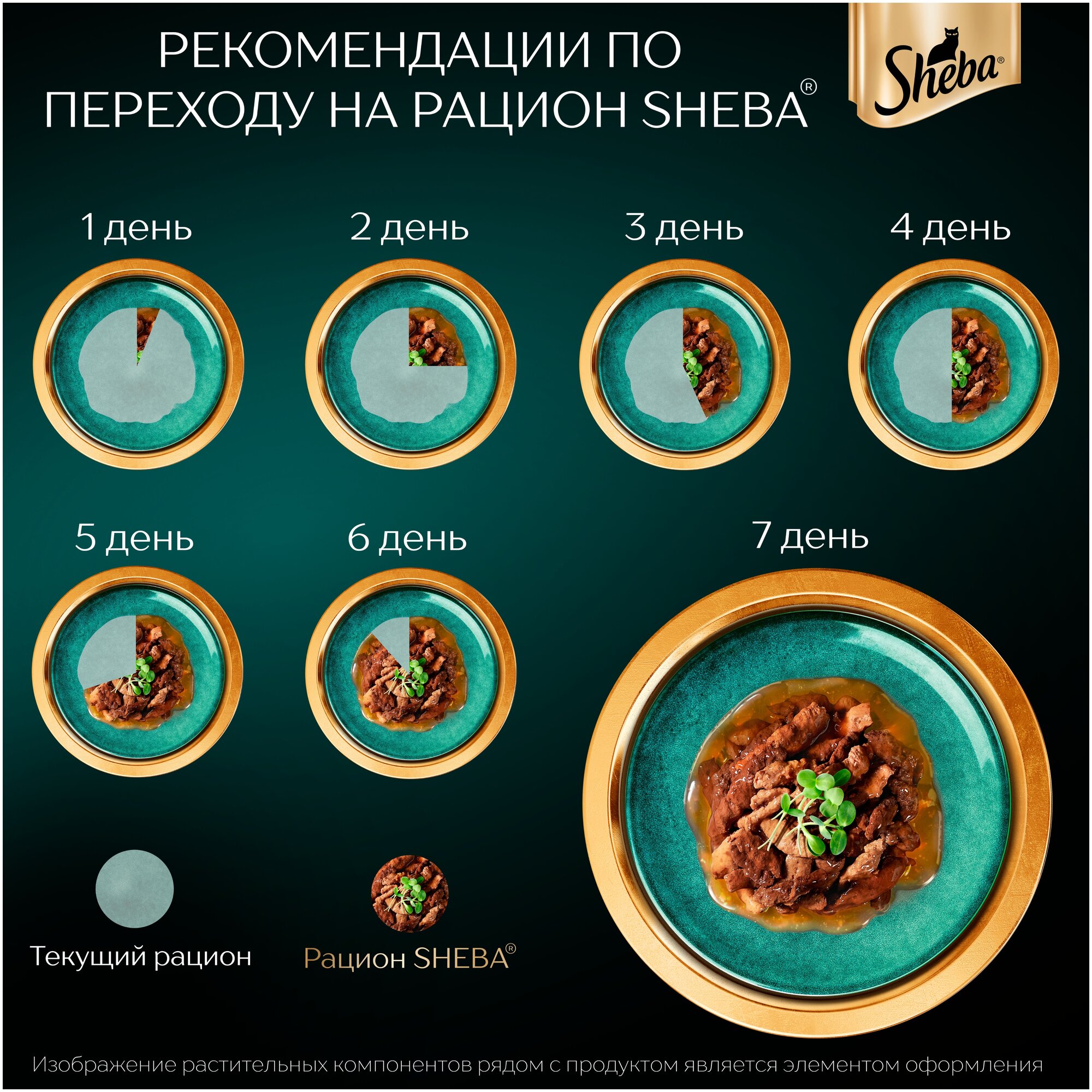 Влажный корм для кошек Sheba® Ломтики в соусе с уткой, 28 шт по 75г - фотография № 10