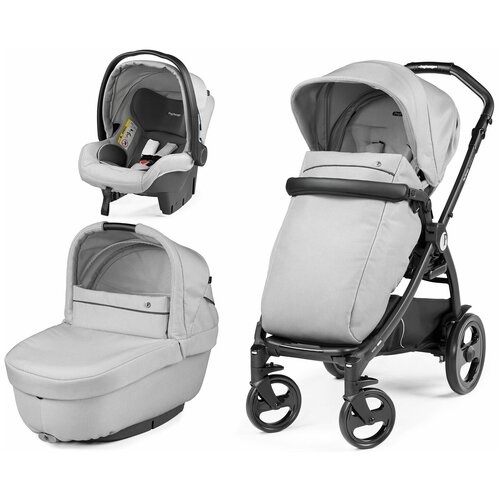 фото Коляска 3 в 1 peg perego book smart, vapor peg-perego