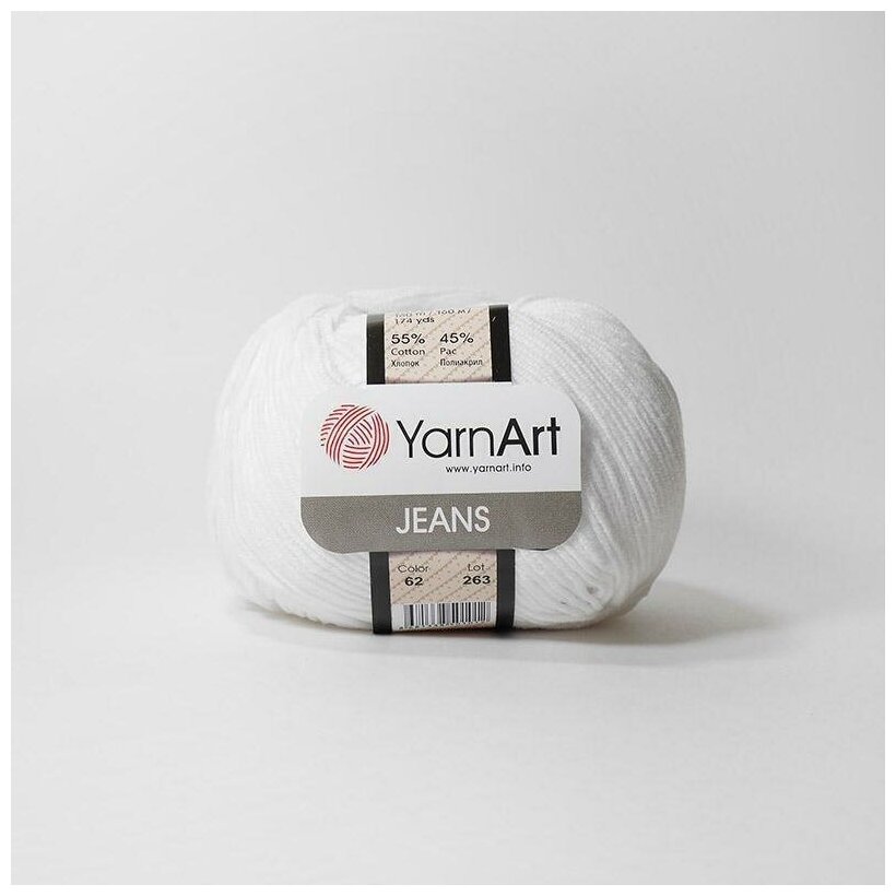  YarnArt Jeans ( ) - 1  : 62  55% , 56%  160/50