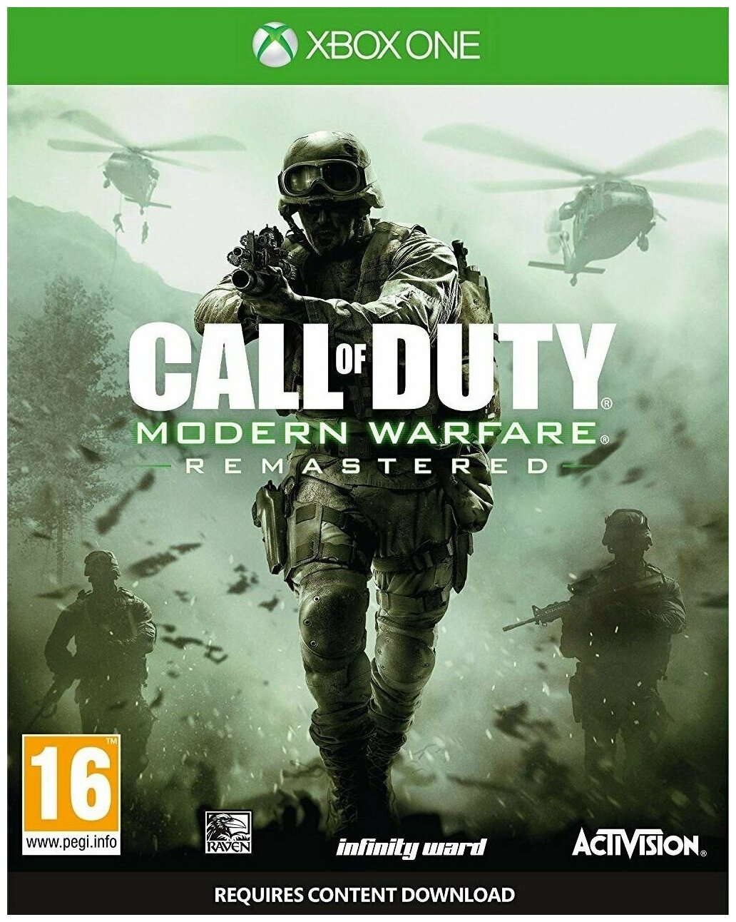 Call of Duty 4: Modern Warfare Remastered (Xbox One) английский язык