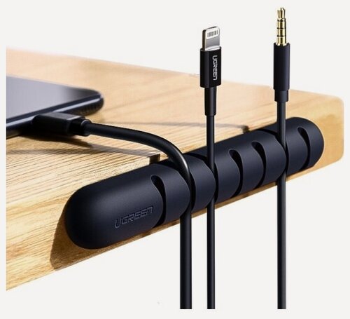Изображение товара Органайзер-держатель для кабелей Ugreen , цвет черный (50320)