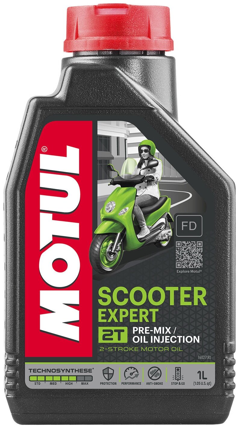 Моторное масло Motul Scooter Expert 2T 1л