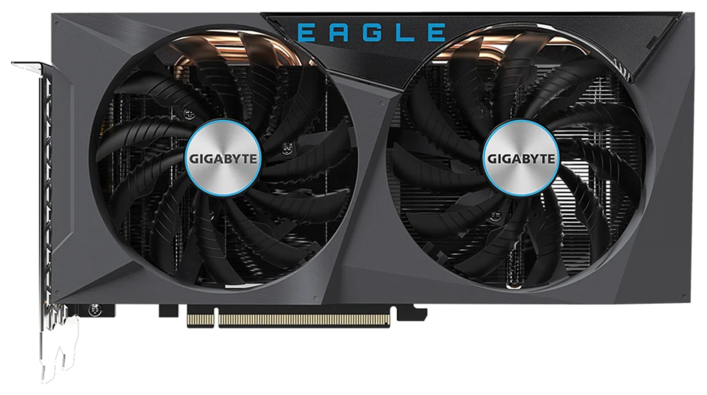 Видеокарта GigaByte GeForce RTX 3060 Eagle 12G LHR 1777Mhz PCI-E 4.0 12288Mb 15000Mhz 192-bit 2xHDMI 2xDP GV-N3060EAGLE-12GD Rev. 2.0