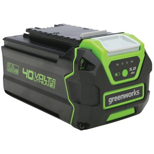 Аккумулятор Greenworks G40B5 2927207/G40B8 2951607, Li-Ion, 40 В, 5 А·ч, 1 шт.