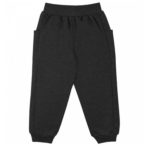 Штаны для мальчика детские спортивные, Forward, черные с накладными карманами 30 (104-110) 4-5 лет