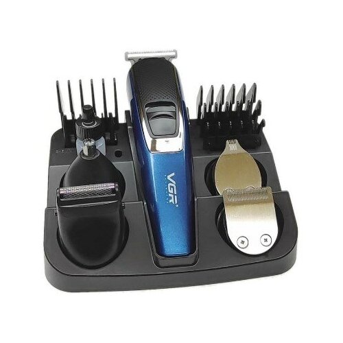 Машинка для стрижки 8 в 1 V-172 беспроводной триммер для бороды и усов электробритва 136200₽